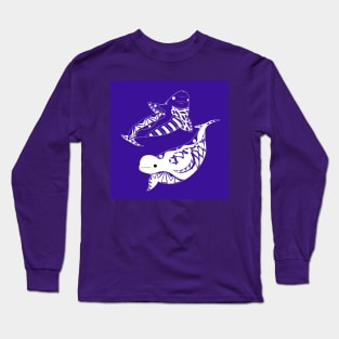 parent trap beluga whale edition ecopop Long Sleeve T-Shirt